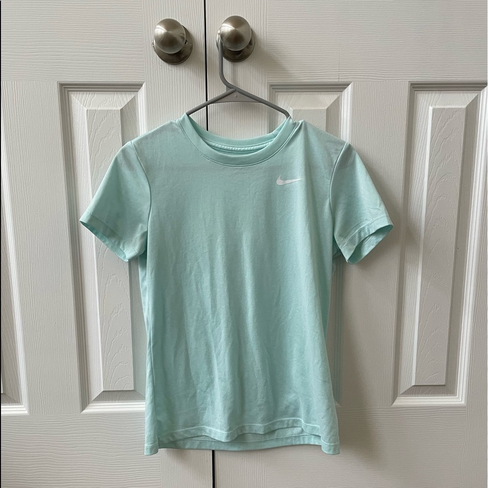 Light blue Nike shirt